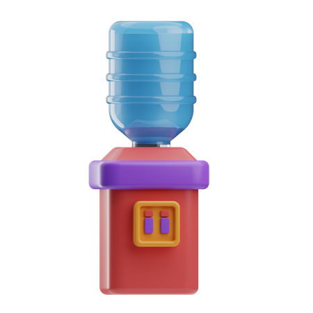 Water Dispenser  3D Icon