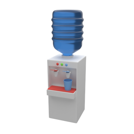 Water Dispenser 3D Icon