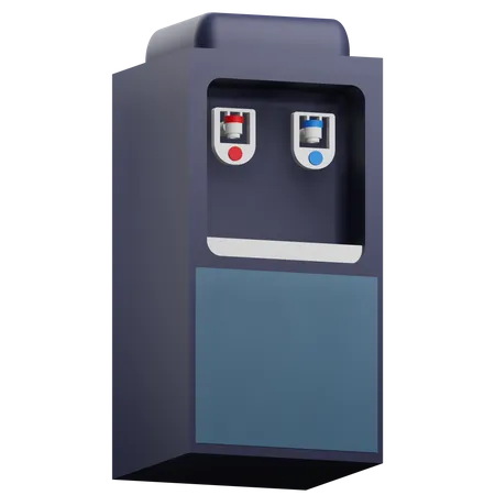 3 D Water Dispenser Illustration With Transparent Background 3D Icon