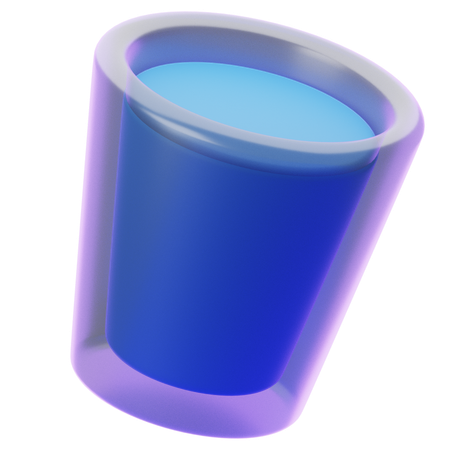 물 음료  3D Icon