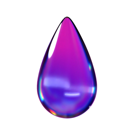 Water Drop  3D Icon