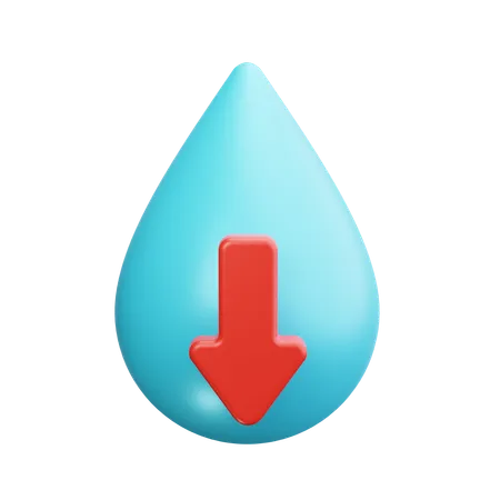 水滴  3D Icon
