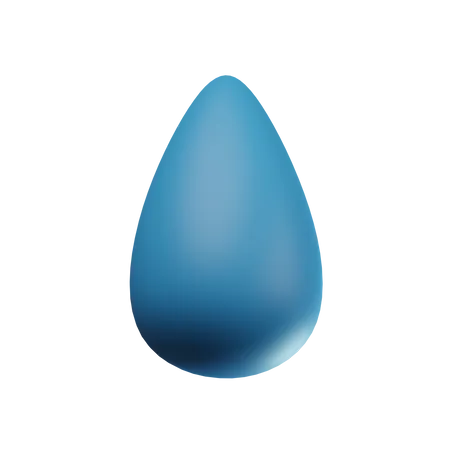 Water Drop  3D Icon