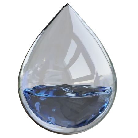 Water Drop  3D Icon