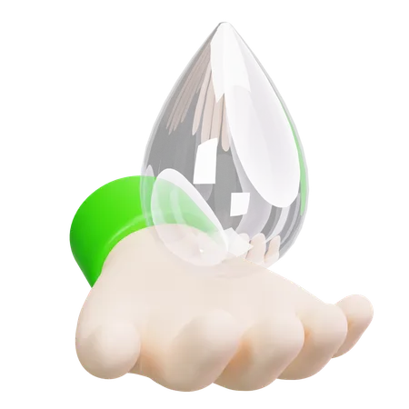Water Drop  3D Icon