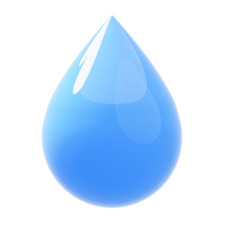 Water Drop  3D Icon