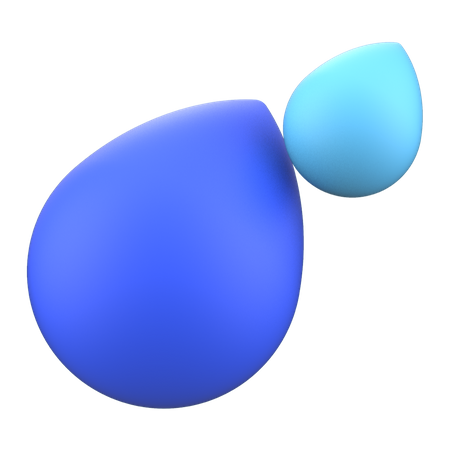 Water drop  3D Icon