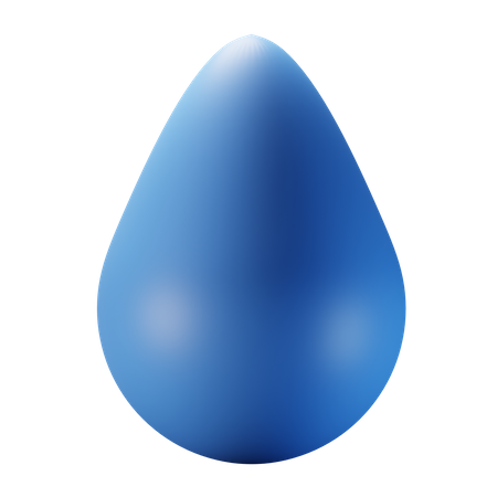 Water Drop  3D Icon