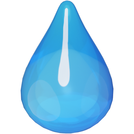 Water Drop  3D Icon
