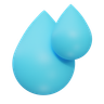 water droplet 3d logo