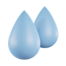 3d water droplet emoji