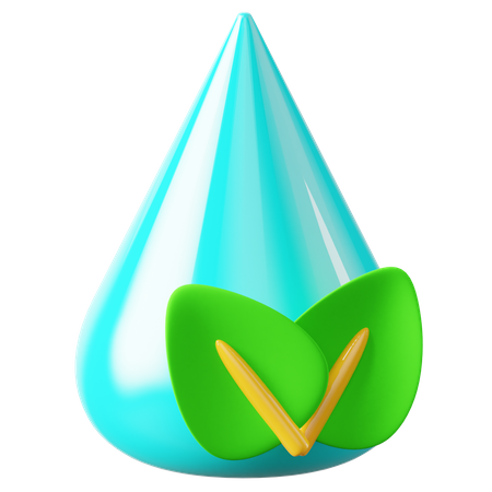 Water ecology  3D Icon