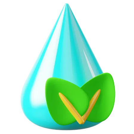 Water ecology 3D Icon