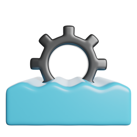 Water Energy  3D Icon