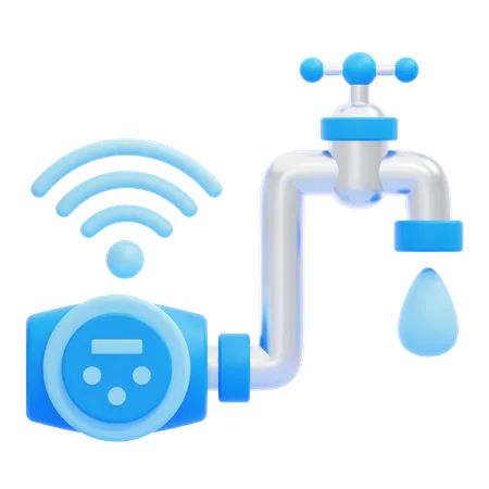 Water Faucet  3D Icon
