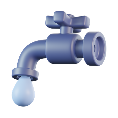 Water Faucet  3D Icon