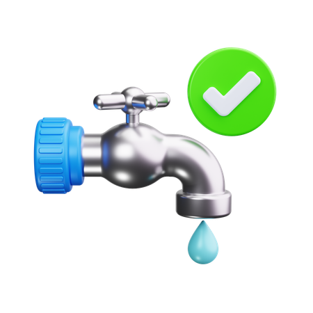 Water faucet  3D Icon