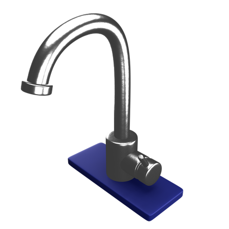 Water Faucet  3D Icon