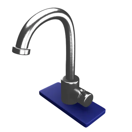 Water Faucet  3D Icon