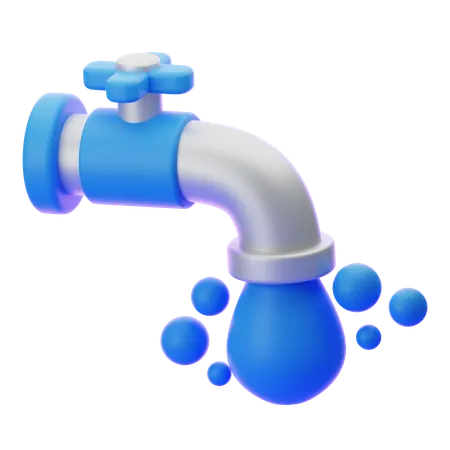 Water Faucet  3D Icon