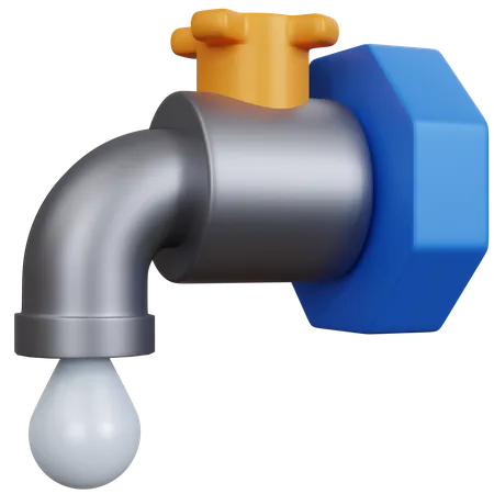 Water Faucet  3D Icon