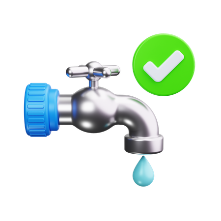 Water Faucet  3D Icon