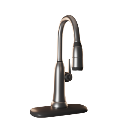 Water Faucet  3D Illustration