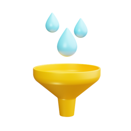 Water Filter  3D Icon