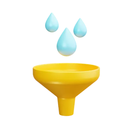 Water Filter  3D Icon