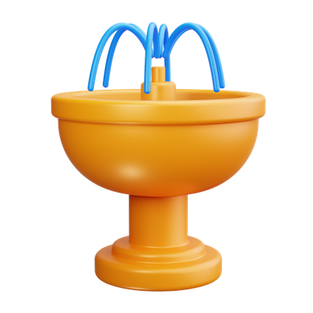 Water Fountain  3D Icon