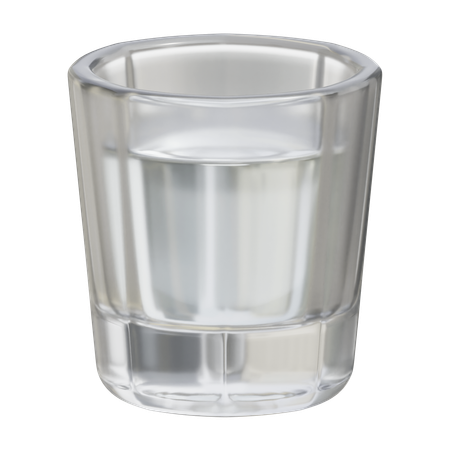 Water Glass  3D Icon