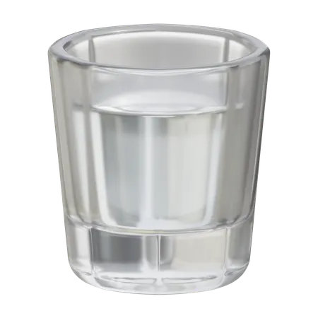Water Glass  3D Icon