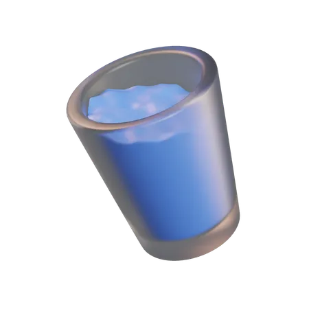 Water Glass  3D Icon