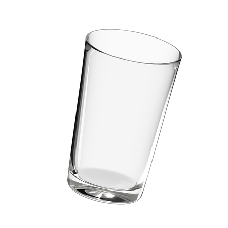 Water Glass  3D Icon