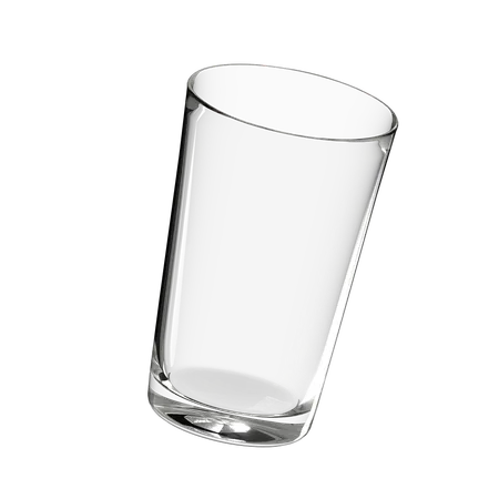 Water Glass  3D Icon