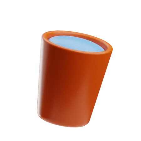Water Glass  3D Icon