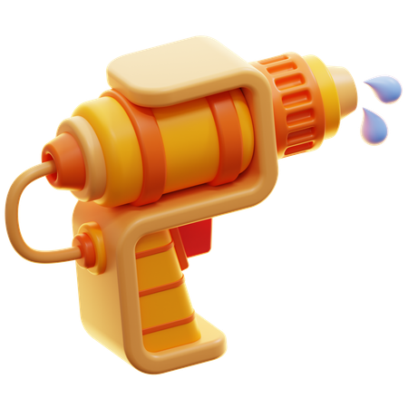 Water Gun  3D Icon