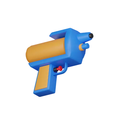Water Gun 3 D Icon 3D Icon