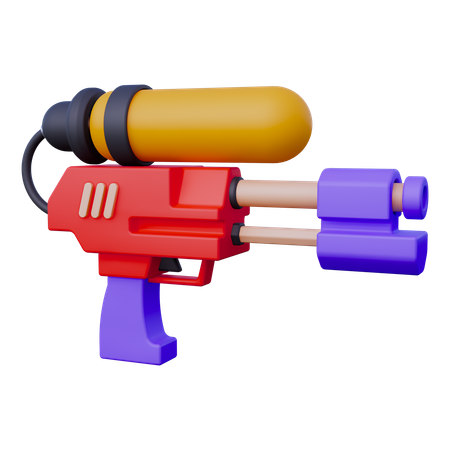 Water Gun  3D Icon