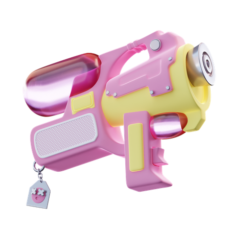 Water Gun  3D Icon