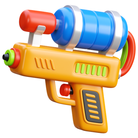 Water Gun  3D Icon