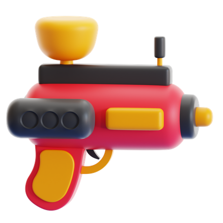 Water Gun  3D Icon