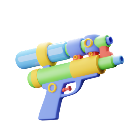 Water Gun  3D Icon