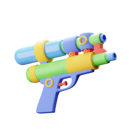 Water Gun  3D Icon