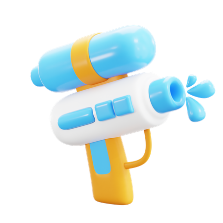 Water Gun  3D Icon