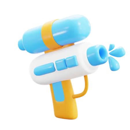 Water Gun  3D Icon