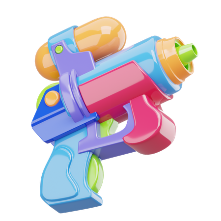 Water Gun  3D Icon