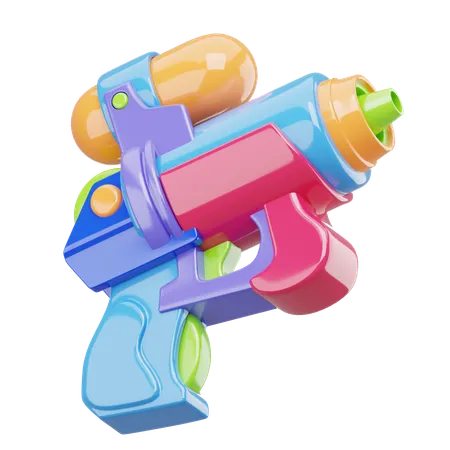 Water Gun  3D Icon