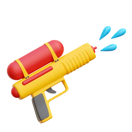 Water Gun  3D Icon