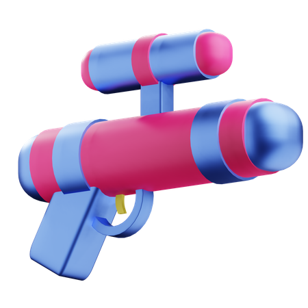 Water Gun  3D Icon